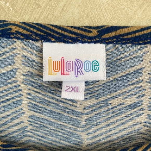 LuLaRoe Print Dress 2XL - Picture 3 of 5